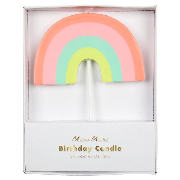 Picture of Cake candle - Rainbow  (Meri Meri)