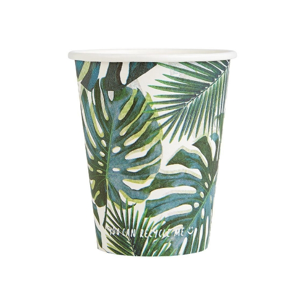 Picture of Paper cups - Tropical (8pcs)