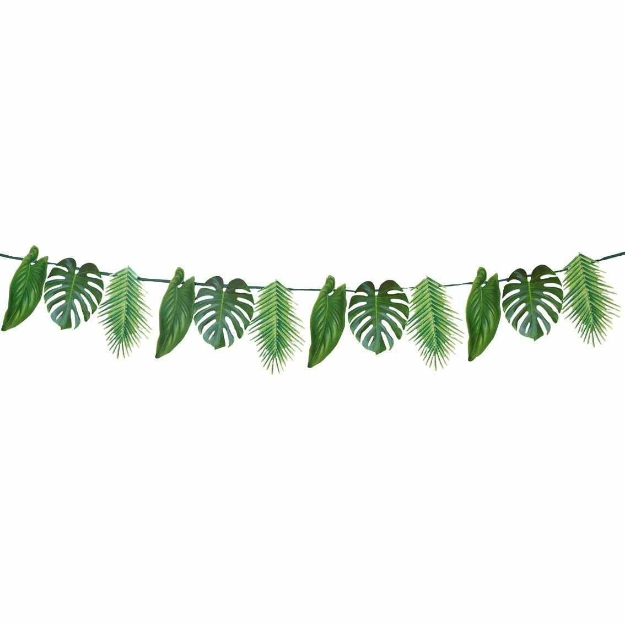 Picture of Paper palm leaf garland - Tropical