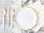 Picture of Side paper plates - White (6pcs)