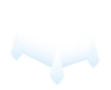 Picture of Paper table cover - Light blue ombre (1.20m x 1.80m)