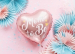 Picture of Foil Balloon Heart - Μom to be pink