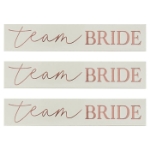 Tattoos - Team Bride ροζ χρυσό (16τμχ)