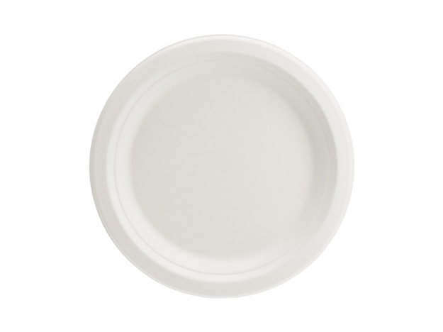 Picture of Side sugar cane plates - White (6pcs)