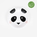 Picture of Side paper plates - Panda (8pcs)