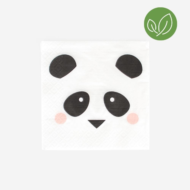 Picture of Napkins - Panda (20pcs)