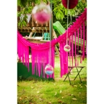 Picture of Garland fringe-Fuchsia