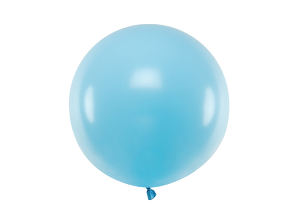 Picture of Round Balloon 60cm, Pastel Light Blue