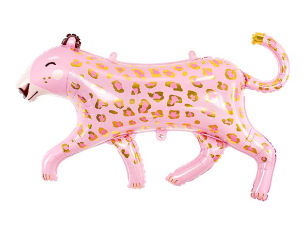 Picture of Foil Balloon Leopard pink
