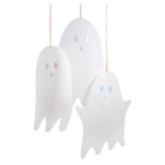 Picture of Hanging Decoration - Ghosts (10pcs)  (Meri Meri)