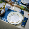 Picture of Paper Plates (18cm) - Seashell 