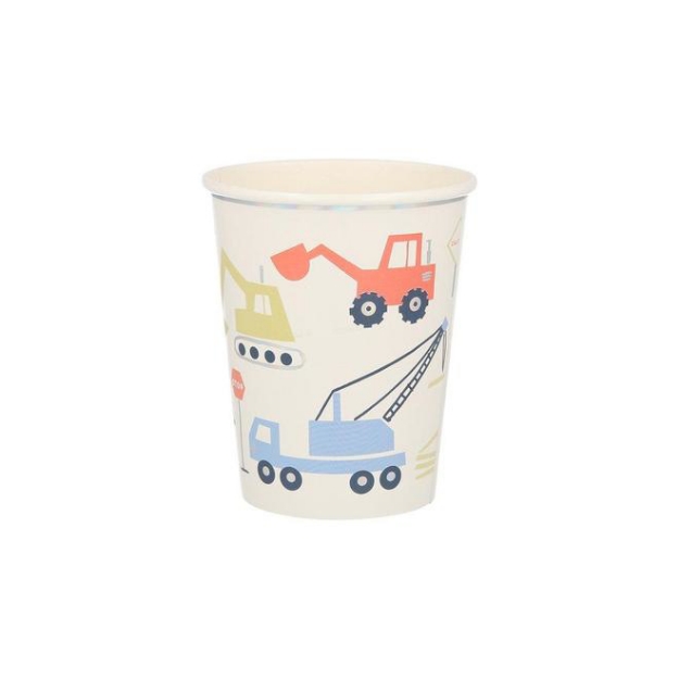 Picture of Paper cups - Construction (Meri Meri) (8pcs)