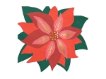 Picture of Paper napkins - Red star of Bethlehem (20pcs)