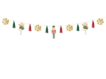 Picture of Christmas paper garland - Nutcracker