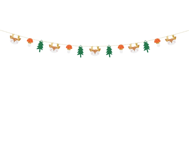 Picture of Paper garland - Forest