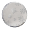 Picture of Dinner paper plates - Snowflake
