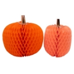 Picture of Decorative large paper pumpkins (set 2)