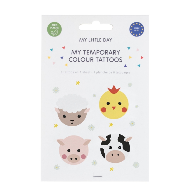 Picture of Temporary tattoos - Farm animals