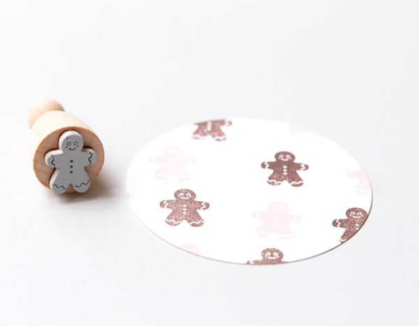 Picture of Rubber Stamp Gingerbread man