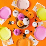 Picture of Velvet Pumpkin Table Decoration (1qty)