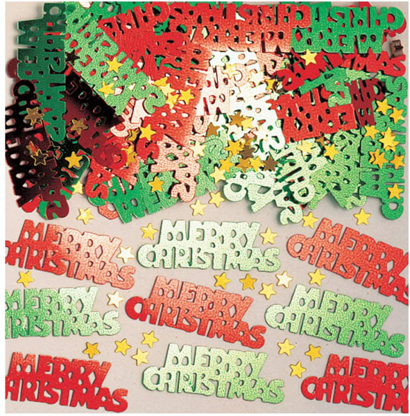 Picture of Confetti Merry Christmas and stars