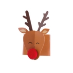 Picture of Paper rings for napkins or paper cups - Reindeer (8pcs)