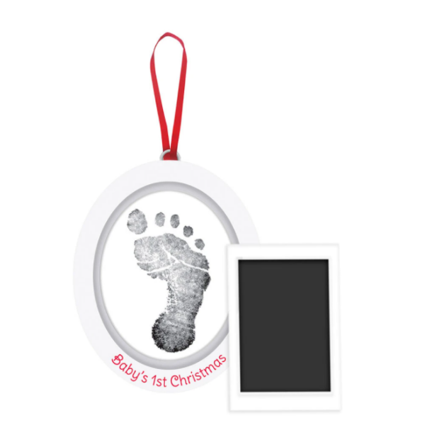 Στολίδι 1st Christmas - Με το αποτύπωμα του μωρού σας
