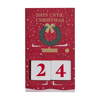 Ημερολόγιο αντίστροφης μέτρησης - Ξύλινη Χριστουγεννιάτικη πόρτα 