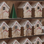 Picture of Advent calendar - Wooden houses