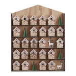 Picture of Advent calendar - Wooden houses