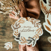 Picture of Gift tags - Merry Christmas rose gold