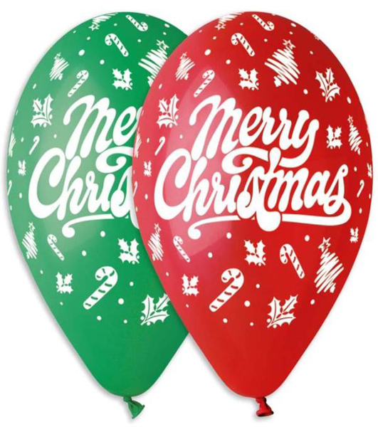 Picture of Balloons - Merry Christmas (5 pcs)