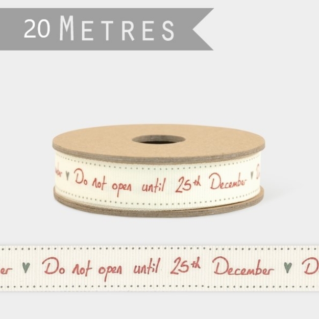 Picture of Ribbon Do not open until 25 December (20m)