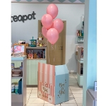 Picture of Gender reveal balloon box - Boy or girl