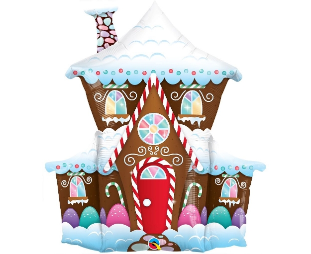 Picture of Balloon foil - Gingerbread house
