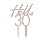 Picture of Cake topper - Hello 30