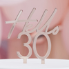 Διακοσμητικό τούρτας - Hello 30
