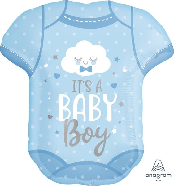 Picture of Foil balloon Baby Boy romper