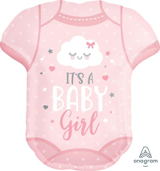 Picture of Foil balloon Βaby Girl romper