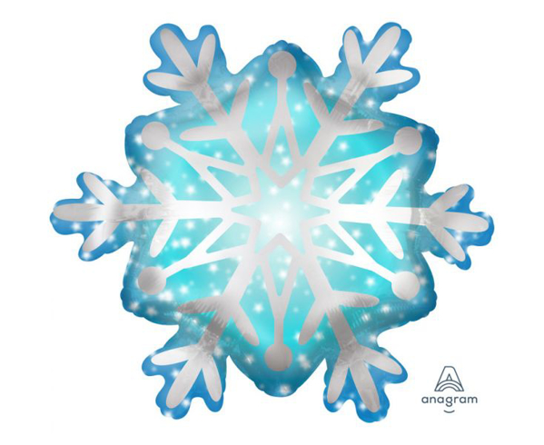 Picture of Foil Balloon Snowflake
