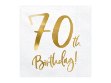 Εικόνα της Χαρτοπετσέτες - 70th Birthday! (20τμχ)