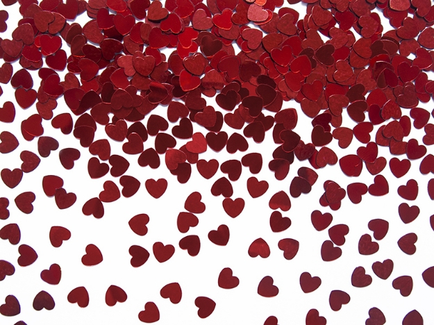 Picture of Confetti Hearts red 5mm