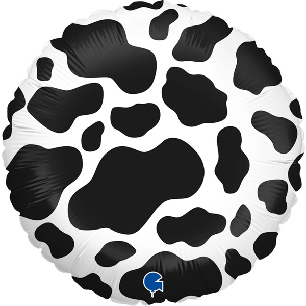Picture of Foil balloon - Cow print