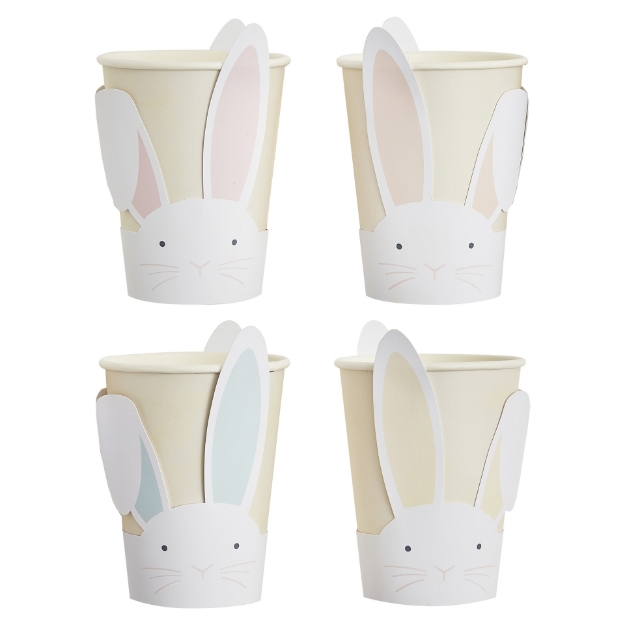 Picture of Paper cups - Bunny (8pcs)