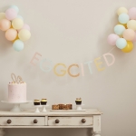 Picture of Garland eggcited with balloons