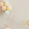 Picture of Garland eggcited with balloons