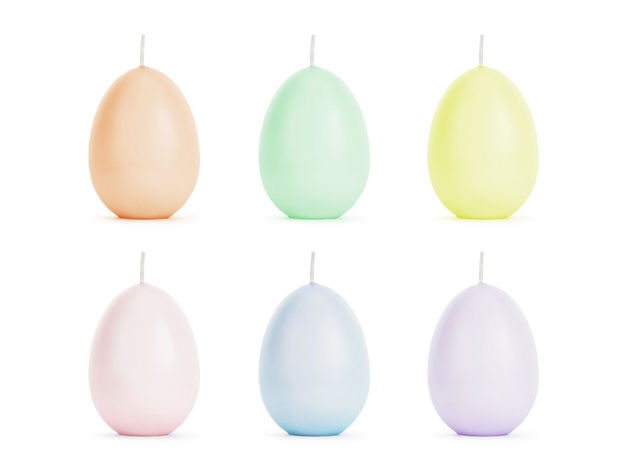 Picture of Egg candles (6pcs)