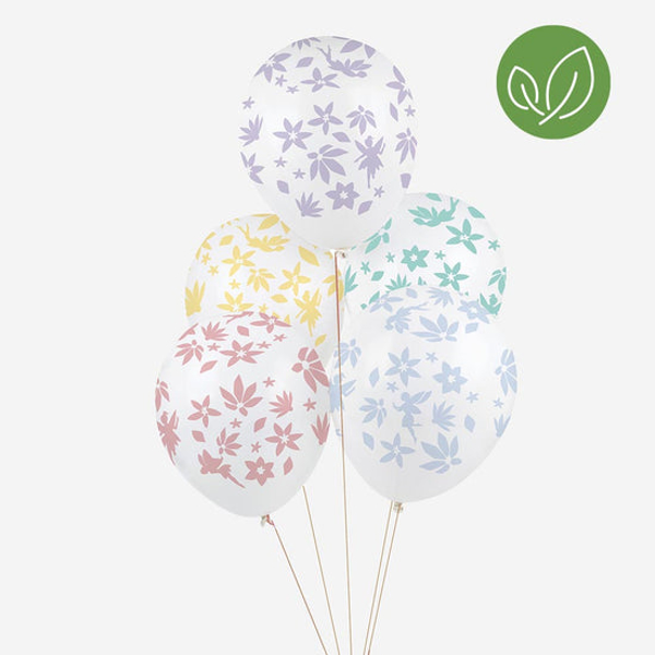 Picture of Balloons - Fairies and flowers (5pcs)