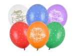 Picture of Set balloons - Happy birthday to you mix (6 pcs)