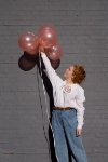 Σετ μπαλόνια - Happy Birthday ροζ χρυσό (5τμχ)